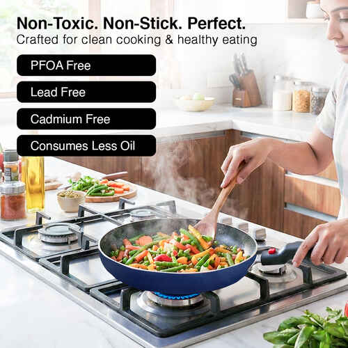 Prestige Omega Aluminium Non-Stick Cookware Festival Pack - Build Your Kitchen 3 pcs Set