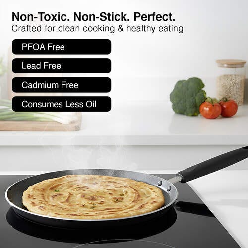 Prestige Omega Deluxe Aluminium Non-Stick Granite Cookware-Omni Tawa Dia 28 cm