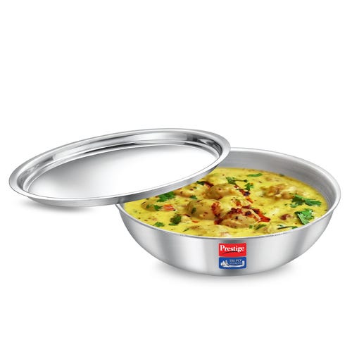 Prestige Tri Ply Splendid Tasla With SS Lid