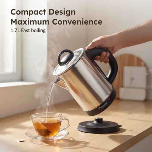 Prestige Stainless Steel 1350 Watts Electric Kettle - PKGSS 1.7