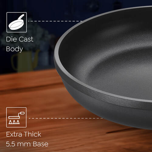 Omega Die-Cast Plus Aluminium Non-Stick Fry Pan