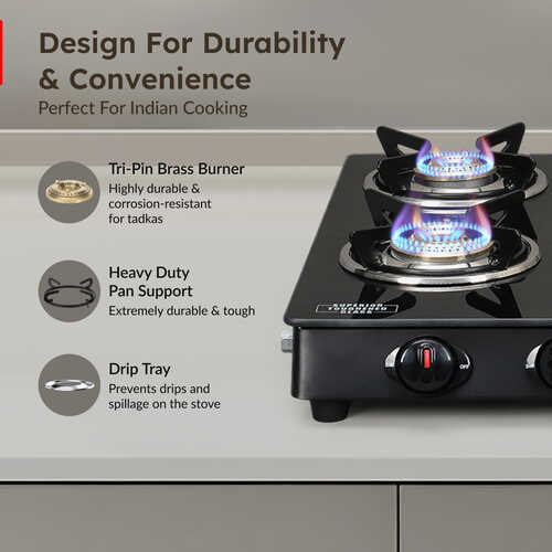 Prestige Magic Plus LP Gas Stove GTMP 04 SQ