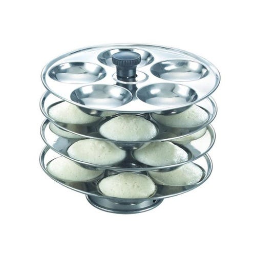 Prestige Idli Plates 4 x Dia 14 cm - 3 Ltr