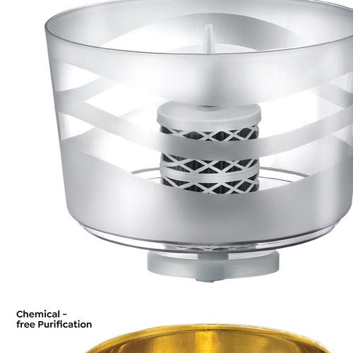Prestige CleanHome Tattva 4.0 Brass Water Purifier, 16 L