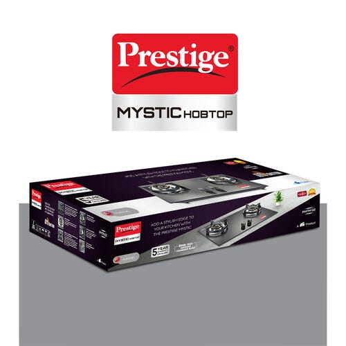 Prestige Mystic Toughened Glass Top Hobtop - PHTM