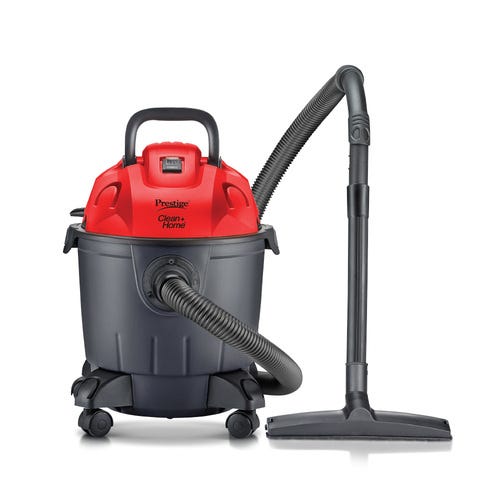Prestige Typhoon 07 Wet & Dry Vacuum Cleaner 1200 W, Red