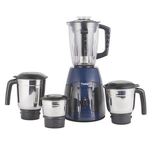 Prestige Atlas Supreme Mixer Grinder, With Accessories - Stainless Steel Jar - 3 Unit And Juicer Jar -1 Unit
