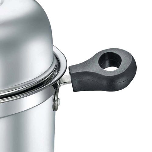 Prestige Super Stainless Steel Steam Vent Idli Cooker, 6 Plate (Silver)
