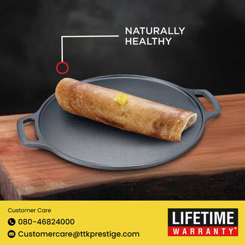 Prestige Dura Cast Iron Cookware Dosa Tawa