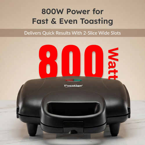 Prestige Sandwich Toaster with Fixed Sandwich Plates - PSMFD 01