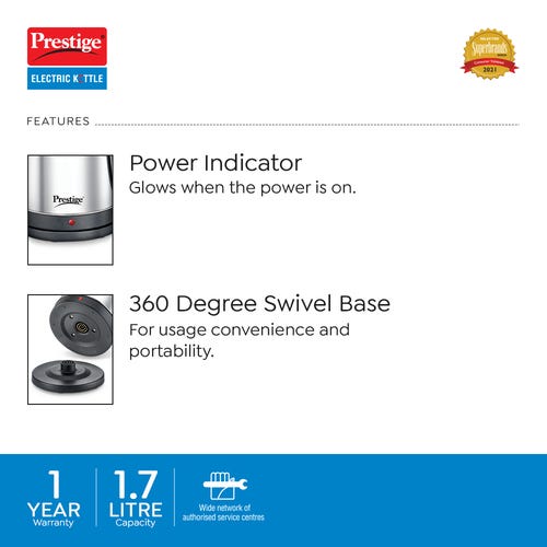 Prestige PKLSS 1.7 Electric Kettle