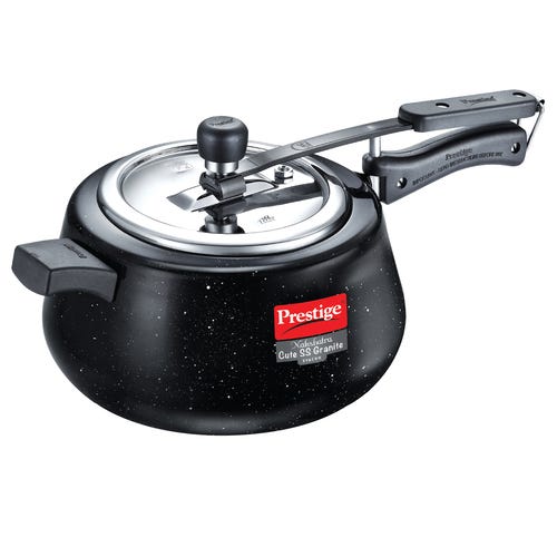 Prestige Nakshatra Cute Stainless Steel Granite Svachh Pressure Cooker 5.0 L