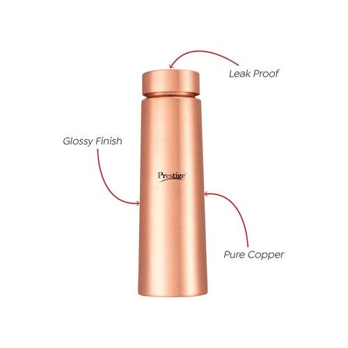 Prestige TattvaTCB 06 Copper Water Bottle, 0.95L