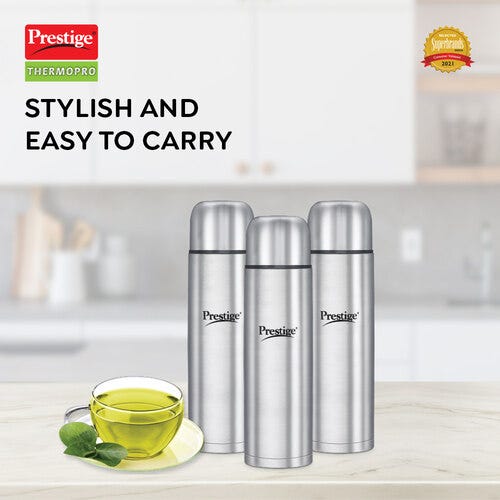 Prestige Thermopro Stainless Steel Flask PFSL
