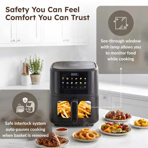 Prestige Crysta Chef Air Fryer 5.5 L
