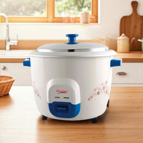 Prestige Atlas Delight Electric Rice Cooker (1 L, Blue)