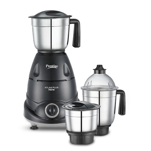Prestige Atlas Plus 3 Jar 750 Juicer Mixer Grinder