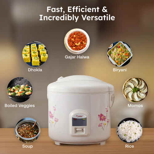 Prestige Delight Electric Rice Cooker - PRWCS 1.8 (1.8L Closed Type)