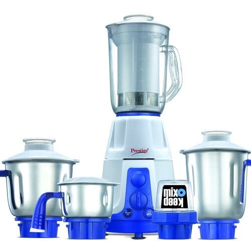 Prestige Deluxe Plus VS 750 W Juicer Mixer Grinder (5 Jars)