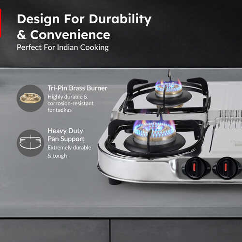 Prestige Royale Stainless Steel Gas Stove - DGS