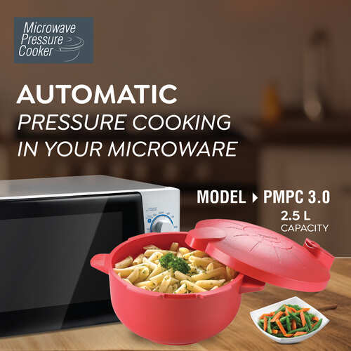 Prestige Microwave Pressure Cooker PMPC 3, 2.5 Litres