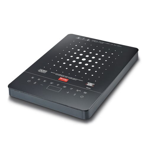 Prestige Swish Induction Cooktop 2000W with Easy Store Design (Black)