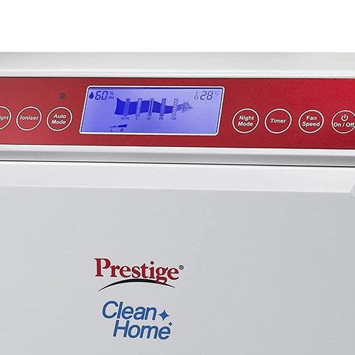 Prestige CleanHome PAP 4.0 Air Purifier 55 W (White)
