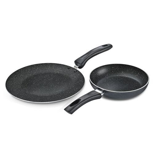 Prestige Omega Deluxe Granite Combo Set Non-Stick Coated Cookware