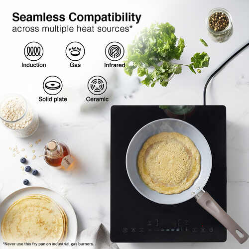 Prestige Ceraglide Duo Ceramic Coating Non Stick Aluminium Cookware Fry Pan Dia 20 cm (1.0 Litre)