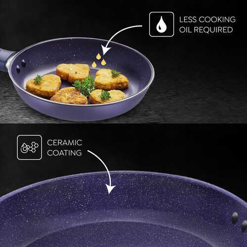 Prestige Ceraglide Ceramic Coating Non-Stick Aluminium Cookware Fry Pan