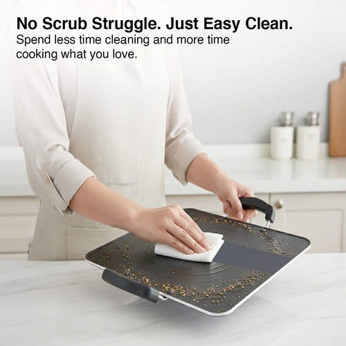 Prestige Omega Select Plus Aluminium Non-stick Square Pathiri Tawa