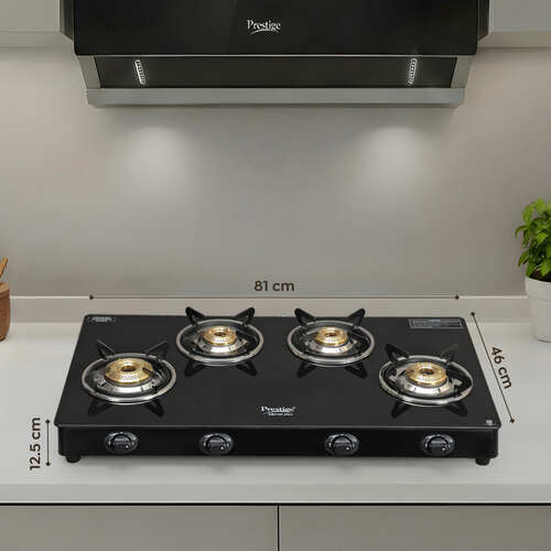 Prestige Marvel Plus Toughened Glass Top Gas Stove
