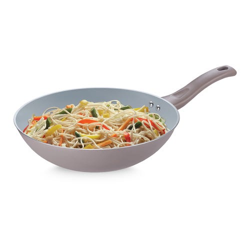 Prestige Ceraglide Duo Ceramic Coating Non Stick Aluminium Cookware Wok