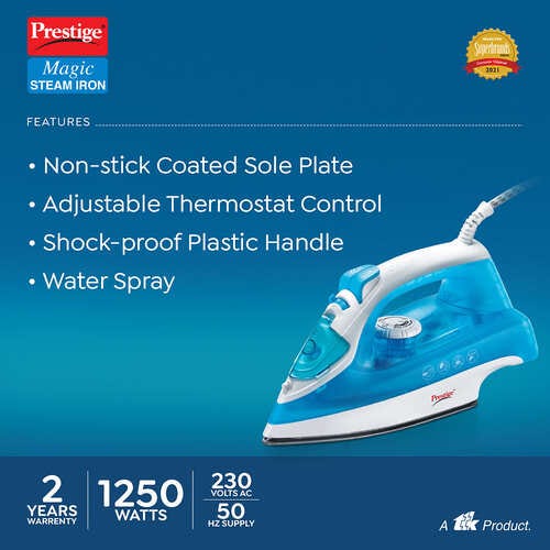 Prestige Magic Steam Iron - PSI 12