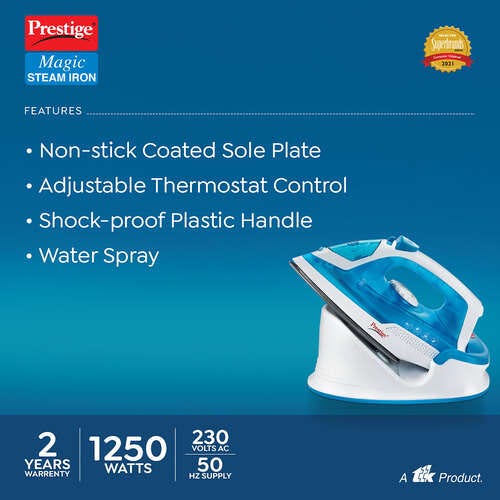 Prestige Cordless Magic Steam Iron- PSI 11