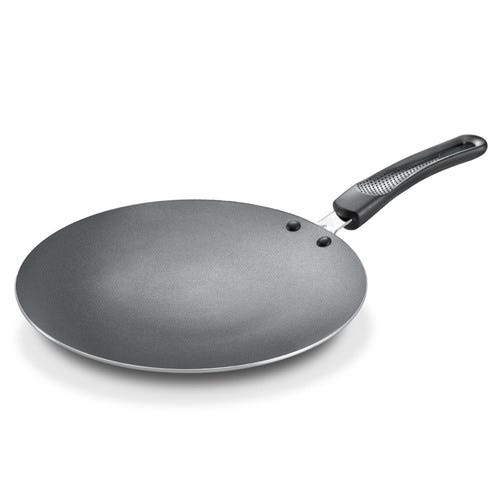 Prestige Omega Select Plus Non-stick Concave Tawa, (Black)