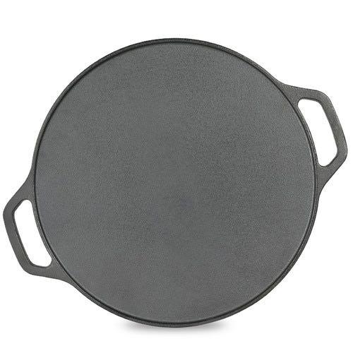 Prestige Cast Iron Scratch Resistant Round Base Dosa Tawa 30 cm, (Black)