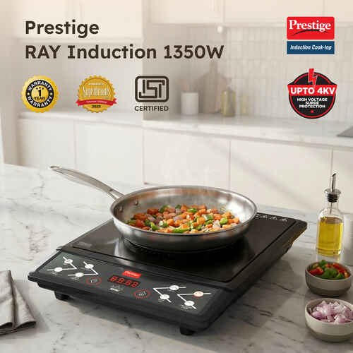 Prestige Ray Induction 1350W Cooktop