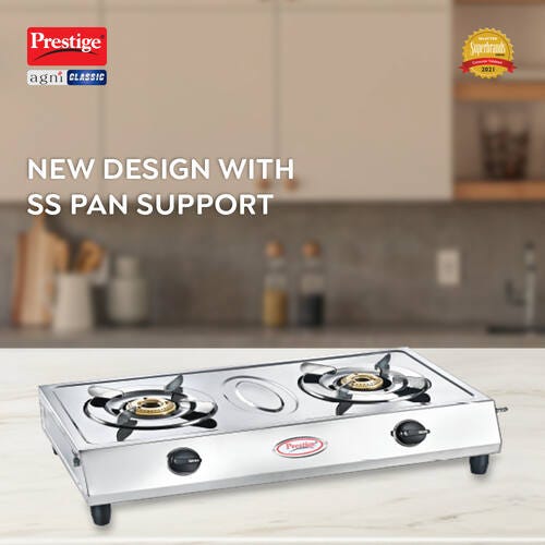 Prestige Agni Classic Stainless Steel Gas Stove