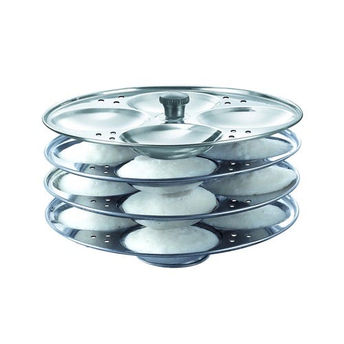 Prestige Idli Plates 4 x Dia 195 mm- 7.5 Ltr