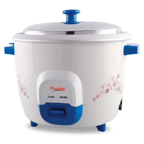 Prestige Atlas Delight Electric Rice Cooker (1 L, Blue)