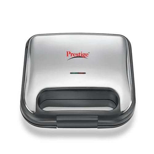 Prestige Sandwich Toaster With Fixed Grill Plates - PGDP 03 - SS