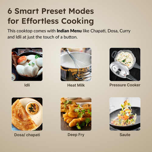 Prestige Ray Induction 1350W Cooktop
