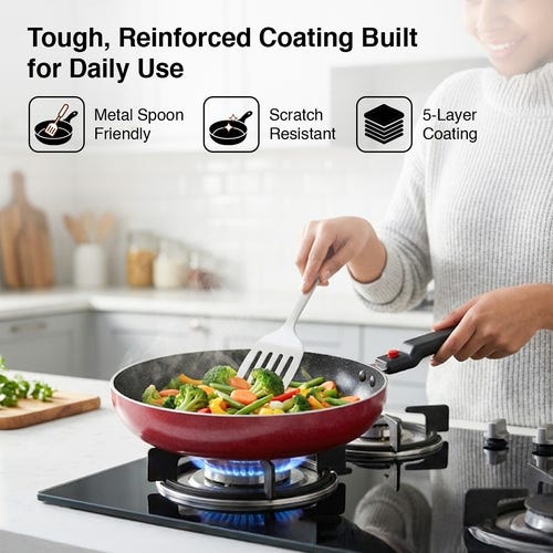 Prestige Omega Marble Aluminium Non-Stick Cookware - Fry Pan