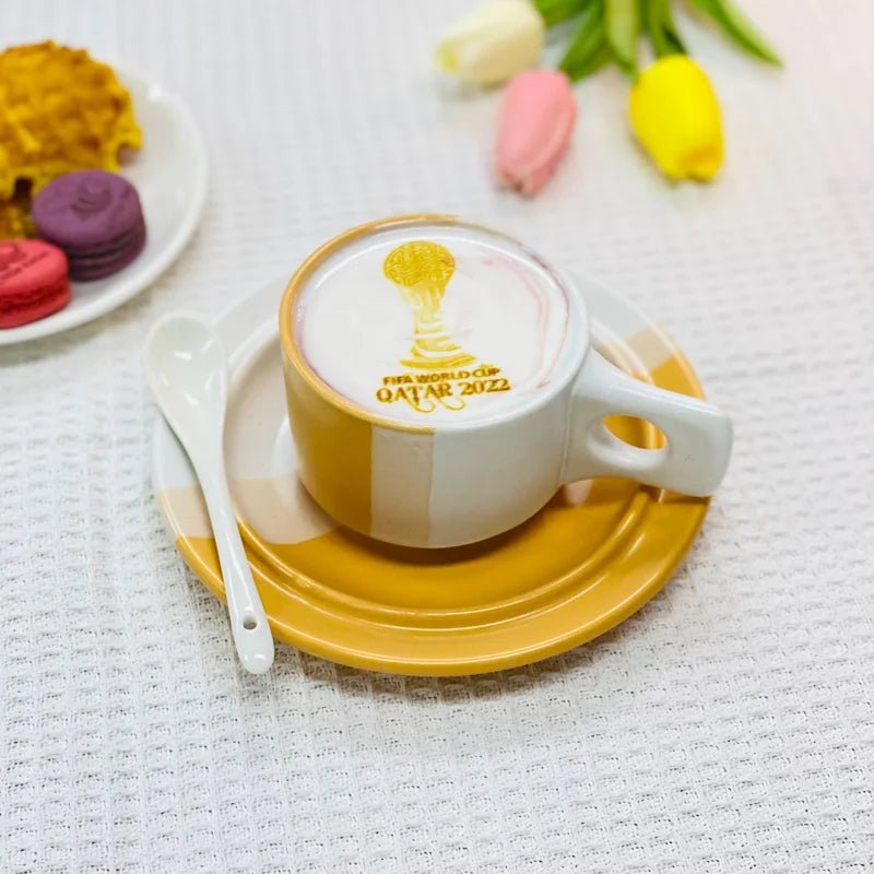 LLRH SHOP - LLRH EB - FT4/EB - Pro - Classic monochrome coffee latte art printer with edible ink