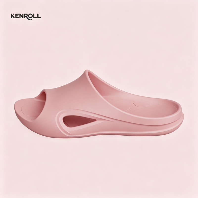 KENROLL F201 Patented Non Slip Thick Sole Breathable Slides for Indoor & Outdoor
