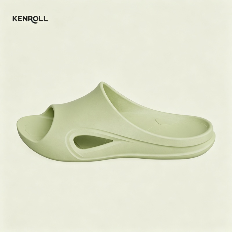 KENROLL F201 Patented Non Slip Thick Sole Breathable Slides for Indoor & Outdoor