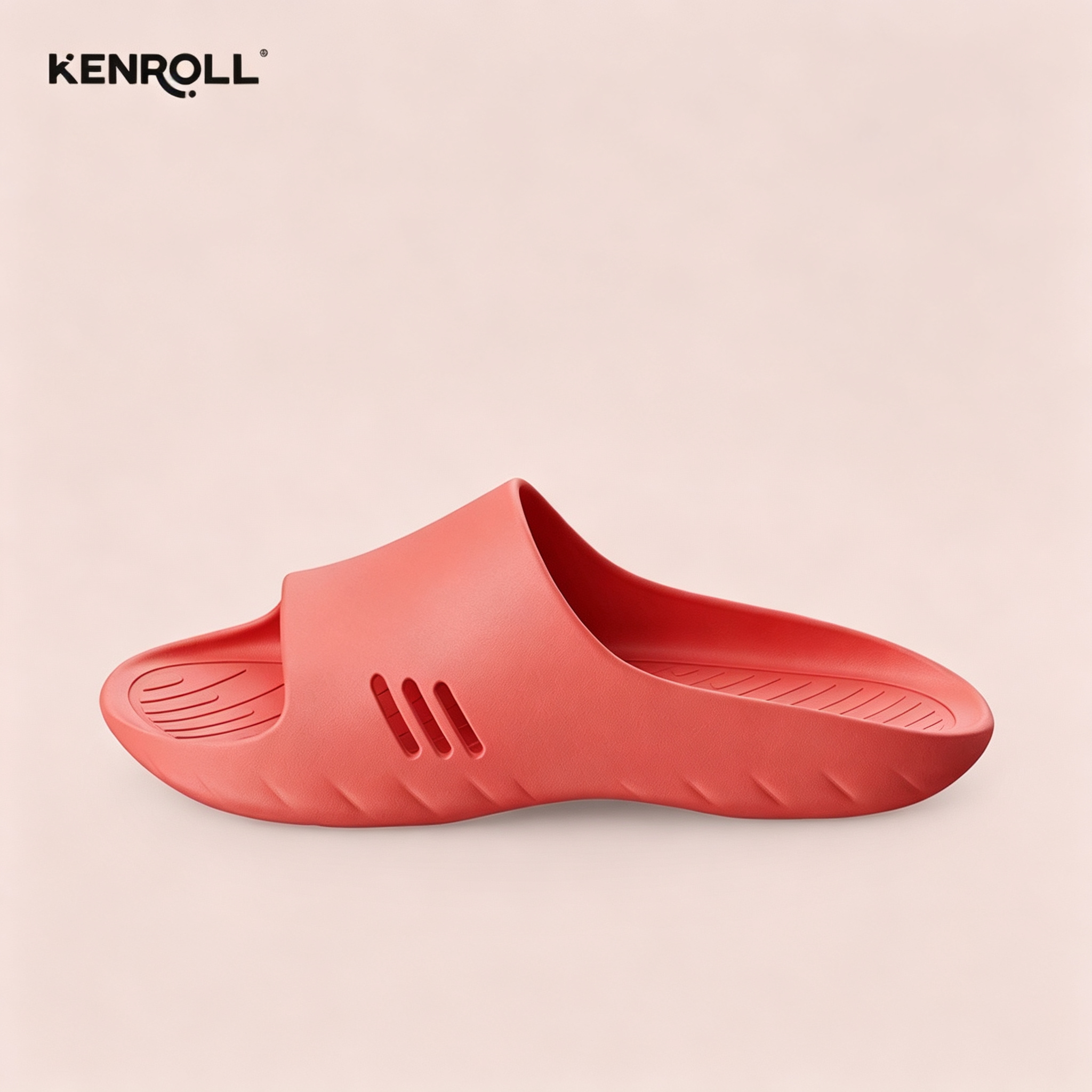 KENROLL K203 Non Slip Anti Bacterial Thick Sole Shark Slides