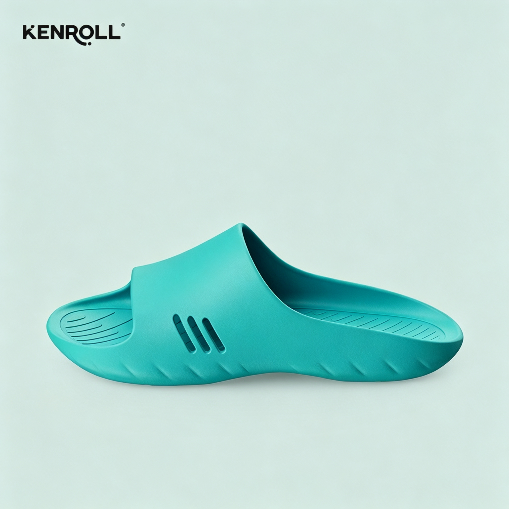 KENROLL K203 Non Slip Anti Bacterial Thick Sole Shark Slides