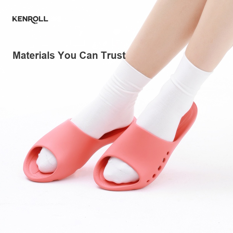 KENROLL K211 Mom & Senior Non Slip Quick Dry Odorless Bath Slippers